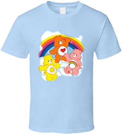 Carebears T Shirt 2XL Light Blue Apparel