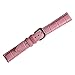 12mm Women's Pink Genuine Replacement Leather Watch Band Alligator Grain 6.89cm Length