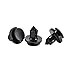 Car Auto Push Pin Rivet Trim Clip Panel Body Interior Assortment Set with Free Fastener Remover (200pcs)