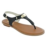 MICHAEL Michael Kors Women's MK Plate Thong