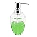 seafulee Soap and Lotion Dispenser Pump, for Kitchen or Bathroom Countertops - Clear/Chrome - 12 OZ (Clear)