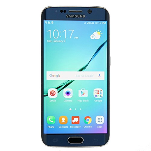 New samsung galaxy s6 edge sm-g925t 128gb sapphire black (t-mobil…