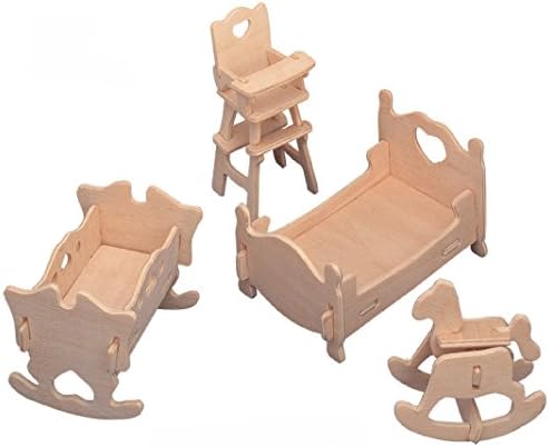 Smilelove 3D Wooden Puzzle--house2 Restaurant Jigsaw Puzzle (Bedroom)