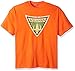 DC Comics Men's Short Sleeve T-Shirt, Aquaman Orange, Large