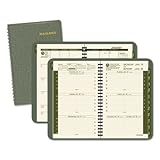 AT-A-GLANCE - Recycled Weekly/Monthly Appointment Book, Green, 4 7/8