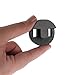 Canomo 1 Pack Tourte Style Cello Mute Round Two Hole Mute, Black