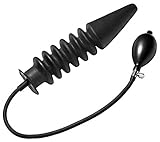 Master Series Accordion Inflatable XL Anal Plug, 1 Count