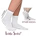 Tickle Socks (3 Pack) - If You Can Read This Bring Me A Glass Of Wine - Full Length Bamboo Crew Socks
