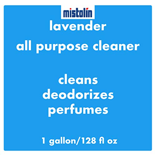 Mistolin Lavender, All Purpose Cleaner, 128 fl oz, 1 Gallon, Longer Lasting Multi Purpose Cleaner, B - //coolthings.us