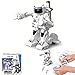 Dulcii RC Battle Boxing Robot/Toys, Remote Control 2.4G Humanoid Fighting Robot, Two Control Joysticks Real Boxing Fight Experience (Black & White)thumb 3