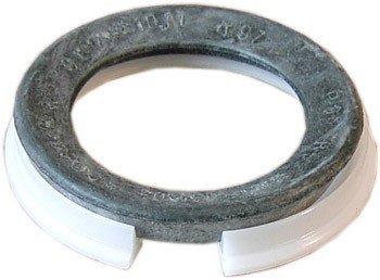 Geberit 50mm Flush Pipe Seal Washer & Clip for Concealed Cistern 240.139.00.1 - PPF, Polytetrafluoroethylene, White