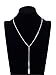 Sundear Layered Bar Pendant Necklace Minimalist Boho Feather Necklace for Women