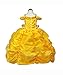 MylittlelizShop Disney Beauty and Beast Princess Dress Kids Costume (8, Yellow)
