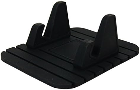 Car Mount Dashboard Non-slip Mat Cradle Holder Stand for Cell Phones (Black)