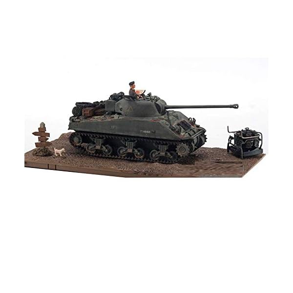 XHH Panzer-Wagen-Legierungsmodell im Maßstab 1:32, Militär-Sherman-Firefly-Panzer-Modell der britischen Armee… – Bild 5