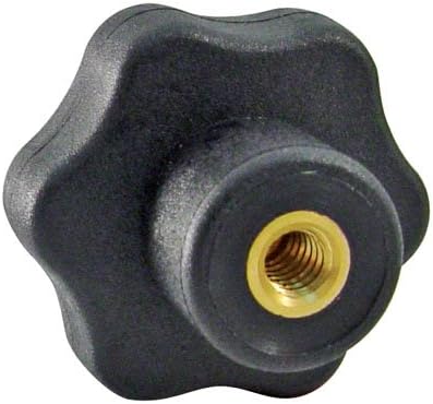 Reid Select JCL-61 Thermoplastic Six-Lobe Knob 1.18 Diameter, 10-24 thds.