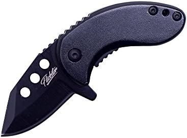 Shadow Cutlery SH2010BK-BRK Flickster Linerlock A/O Knife, Black