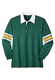 Kingsize Men's Big & Tall Rugby Shirt