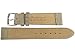 Fluco 20mm Sand Tan Suede Leather Watch Strap