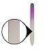 Kovira Glass Nail Files with Case (Pack of 5) - Long Lasting Double Sided Glass File - Manicure/Pedicure Set for Natural Nails and False Nails - Professional Crystal File