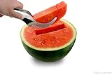 Sunlyloy Watermelon Slicer Corer,Stainless Steel Fruit Peeler Faster Melon Cutter