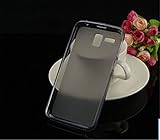 Tip-top Lenovoa8 A808t A806 Protective Case Transparent Soft Silicone TPU Back Cover Case for Lenovoa806 A808t A8(gray)