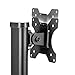 iKross Single Monitor Desk Mount with Free Stand Base/Tool Free Height Adjustment/Detachable VESA Plate for 13-27 inch LED/LCD VESA Screen