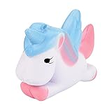 Joykith Squishy Stress Reliever Kawaii Unicorn Slow Rising Cartoon Doll Cream Scented Decompression Squishies Toys