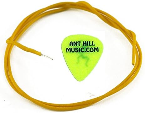 Ant Hill Music Wire Pak Gavitt Vintage Cloth Wire Yellow PushBack Insulation 3FT