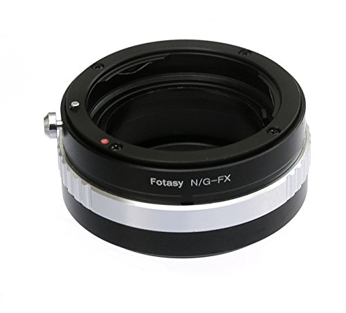 Fotasy Lens Mount Adapter - Nikon G-type DX AFS Lens to Fujifilm X-Series Mirrorless Camera Adapter