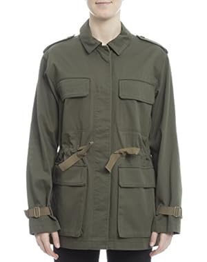 Theory Women's H0104109FJL Green Cotton Jacket