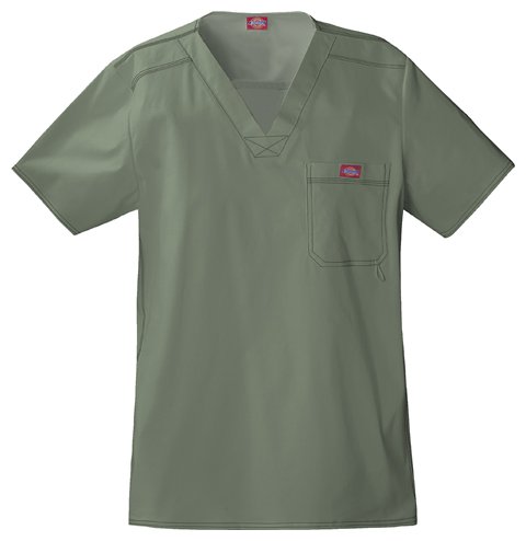 Dickies Men's Men's top,Olive,Medium