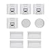 IEKA Cabinet Locks,Safety Child Magnetic Cabinet Locks for Cabinets & Drawers,No Tools or Screws Needed,Drill-Free Easy Installation（4 Locks + 2 Keys）