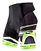 sponeed Mens Rowing Shorts Bike Pants Padded Cycling wear Bottoms US XL Green Multi