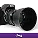 Altura Photo Lens Hood for Canon EF 75-300mm f/4.0-5.6 USM, II, II USM, III, III USM Lenses, Canon EF 55-250MM f/4-5.6 is STM Lens, Replacement for ET-60