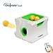 IDOGMATE Small Interactive Ball Launcher with Rechargeable, Automatic Dog Ball launcer for Mini Dog (Ball Thrower with 3 Mini Balls)