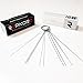 Repkord 3D Printer Precision Nozzle Cleaning Kit VERSION 2! Spring steel flexible 10 tool sizes 0.2mm, 0.25mm 0.3mm 0.35mm 0.4mm 0.5mm 0.6mm 0.8mm 1.0mm 1.2mm (10 Piece Toolkit)
