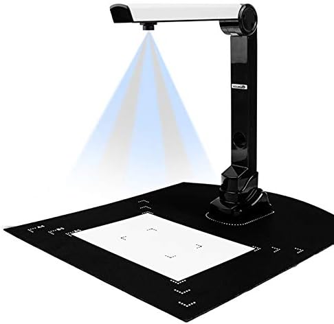 Pdf Usbドキュメントカメラ Hdスマートドキュメントスキャナービジュアライザー Ledサプリメンタルライト 汎用性a4フォーマット Ocr多言語認識 遠隔教育およびweb会議に最適
