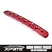 Xprite Red Door Grab Handle Inserts Cover Trim for 2007-2017 Jeep Wrangler JK Unlimited 4Door