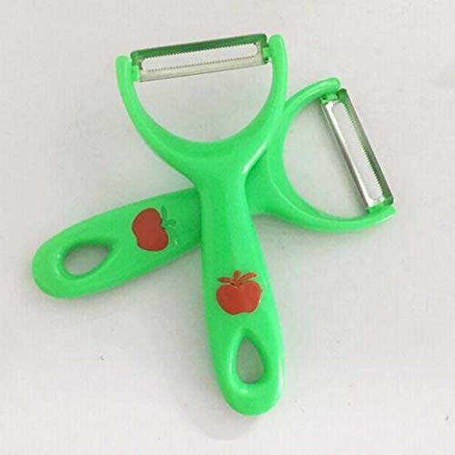 Rumas Potatoes Apple Peeler with Non-Slip Grip - Multifunctional Vegetable Kitchen Slicer - Fruit Grater Shredder Device (Random Color) - Thumbnail 3