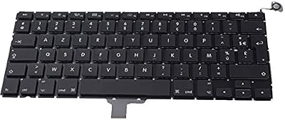 OLVINS FR French AZERTY Keyboard for MacBook Pro 13" A1278 2008-2012