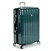 DELSEY PARIS Helium Aero Hardside Expandable Luggage with Spinner Wheels, Teal, Checked-Large 28 Inch