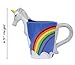 Comfify Ceramic Unicorn Coffee Mug w/Rainbow Sweet & Fantastical 3D Unicorn Design w/Magical Rainbow - Unique & Creative Mug - 16 oz.
