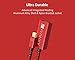 IVANKY 4K Mini DisplayPort to HDMI Adapter 4K@60Hz [Super Slim, Nylon Braided, Aluminum Shell] Mini DP to HDMI Adapter for MacBook Air/Pro, Surface Pro/Dock/Book, Monitor, Projector, More - Red