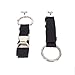 2PCS Add a Bag Luggage Strap Jacket Gripper, Heavy Duty Luggage Straps Carry-on Baggage Suitcase Straps Belts Travel Accessories,Carry Your Extra Bags(Black)
