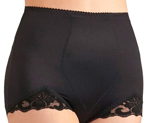 Rago Women's Panty V Leg, Black, X-Large (32)