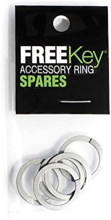 FREEkey Accessory Ring Spares, 10 Count by FreeKey