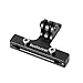 Action Camera Bike Mount Aluminum Alloy 2-Rail Saddle Bike Seat Mount Compatible with GoPro Pro Garmin Virb XE SJCAM DBPOWER Seat Rail Mount Bike Mount Bicycle Seat Rack Mount -BK