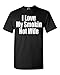 Shop4Ever I Love My Smokin Hot Wife T-shirt Couples Shirts