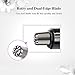 TOUCHBeauty Ear Nose Hair Trimmer for Men Personal Groomer Machine Battery Powered Gray TB-0656M
